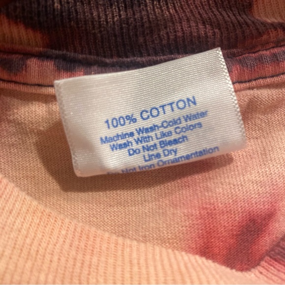 Red Sox Tie Dye Cropped T Shirt L Beckett - Picture 4 of 5